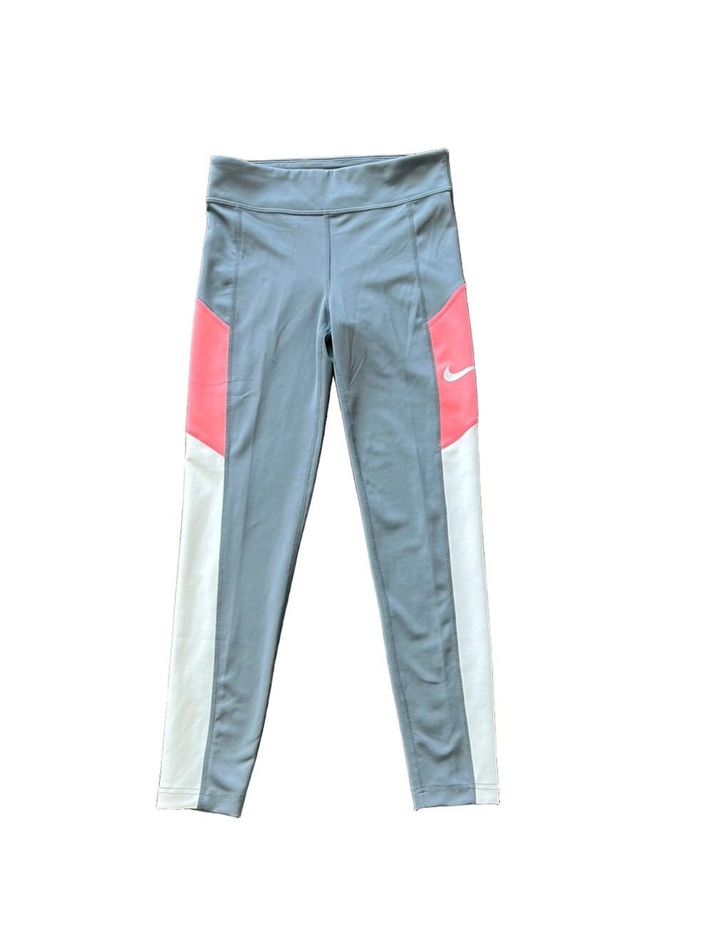 Nike Girl Athletic Leggings Pants Girl Workout Pants Nike Logo Size Medium